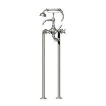 Double-handle bathtub mixer tap / floor-mounted...