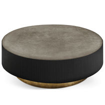Contemporary coffee table / lacquered wood...