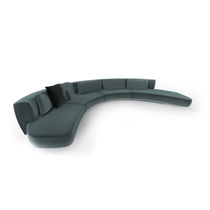 Modular sofa / semicircular / contemporary...