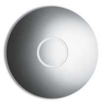 Wall-mounted mirror / contemporary / round