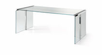 Multimedia desk / stainless steel / glass...