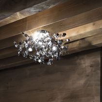 Contemporary ceiling light / metal / halogen...
