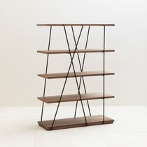 Contemporary shelf / oak / walnut / lacquered...