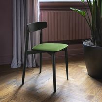 Contemporary chair / fabric / synthetic...