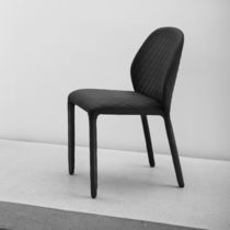 Contemporary chair / fabric / synthetic...