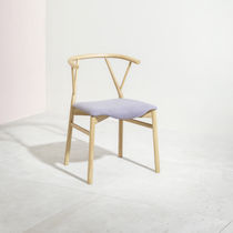 Contemporary chair / upholstered / fabric...