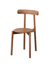 Contemporary chair / oak / ash / walnut