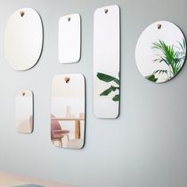 Wall-mounted mirror / contemporary / rectangular...