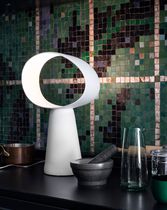 Table lamp / ceramic / contemporary / straight