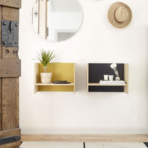 Wall-mounted shelf / contemporary / lacquered...