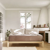 Double bed / contemporary / with headboard...