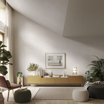 Contemporary TV cabinet / lowboard / oak...