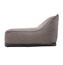 Contemporary sun lounger / fabric / 100%...