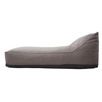Contemporary sun lounger / fabric / 100%...