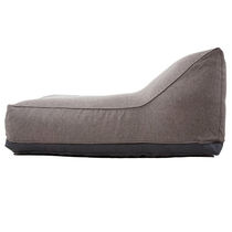 Contemporary sun lounger / fabric / 100%...