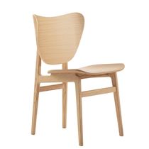 Contemporary chair / upholstered / oak /...