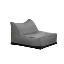 Contemporary sun lounger / fabric / 100%...