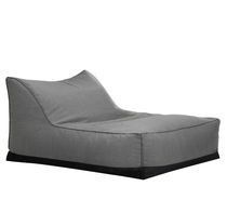 Contemporary sun lounger / fabric / 100%...