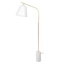 Floor-standing lamp / aluminum / polished...