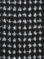 Upholstery fabric / patterned / cotton