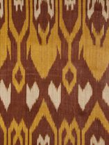 Upholstery fabric / patterned / abaca