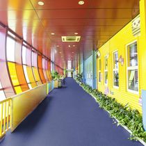 Vinyl flooring / indoor / tertiary / commercial