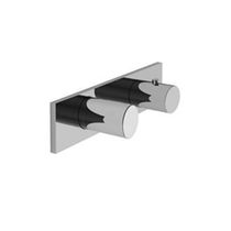 Shower mixer tap / built-in / chromed metal...