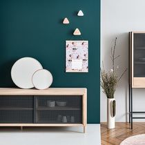 Wall-mounted mirror / table / contemporary...