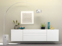 Wall-mounted sideboard / contemporary /...