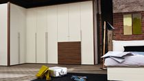 Corner wardrobe / contemporary / lacquered...