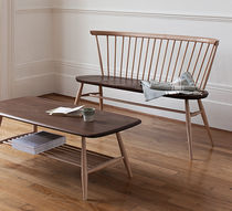 Traditional bench / walnut / beech / elm