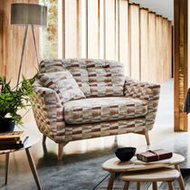 Contemporary armchair / fabric / ash / standard...