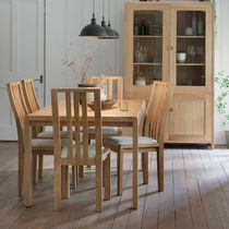 Contemporary dining table / oak / rectangular...