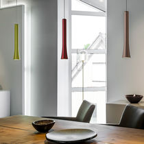 Pendant lamp / contemporary / aluminum /...