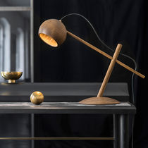 Table lamp / wooden / contemporary / LED