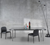 Contemporary dining table / ash / lacquered...