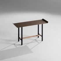 Contemporary side table / bronze / patinated...