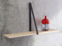 Wall-mounted shelf / contemporary / oak...