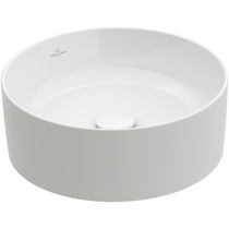 Countertop washbasin / round / ceramic /...