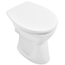 Free-standing toilet / ceramic / rimless...