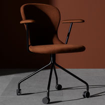 Contemporary chair / upholstered / fabric...