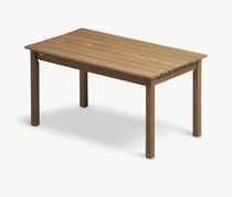 Contemporary table / teak / rectangular...