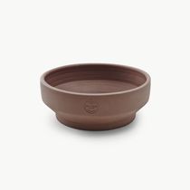 Terracotta garden pot / round