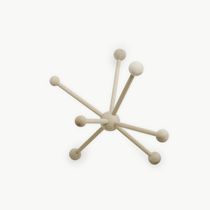 Wall-mounted coat rack / contemporary /...
