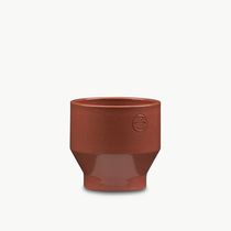 Terracotta garden pot / round
