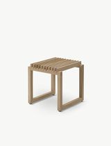 Contemporary stool / oak