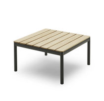 Contemporary coffee table / teak / aluminum...