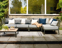 Modular sofa / contemporary / garden / aluminum