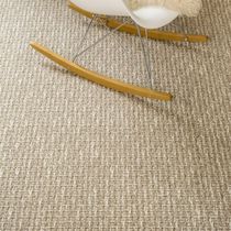 Loop pile carpet / woven / wool / sisal