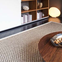 Loop pile carpet / woven / sisal / plain